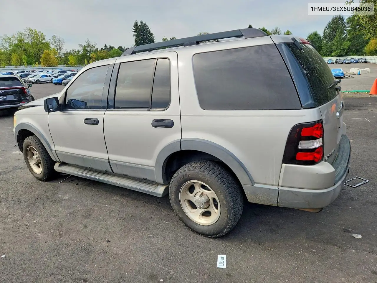 2006 FORD EXPLORER VIN 1FMEU73EX6UB45036 — фото 2