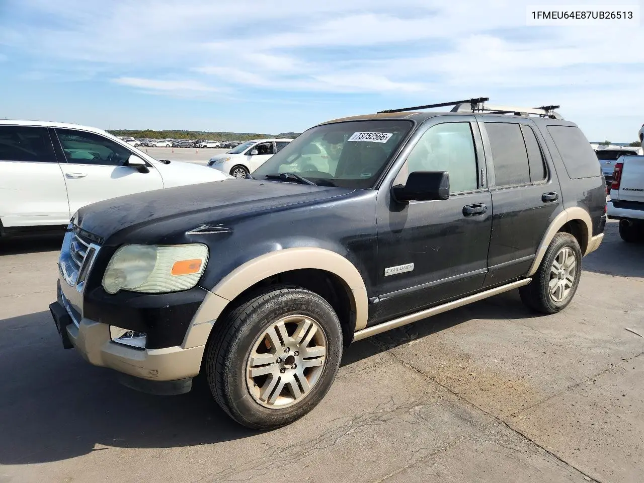 FORD EXPLORER 2007, VIN 1FMEU64E87UB26513