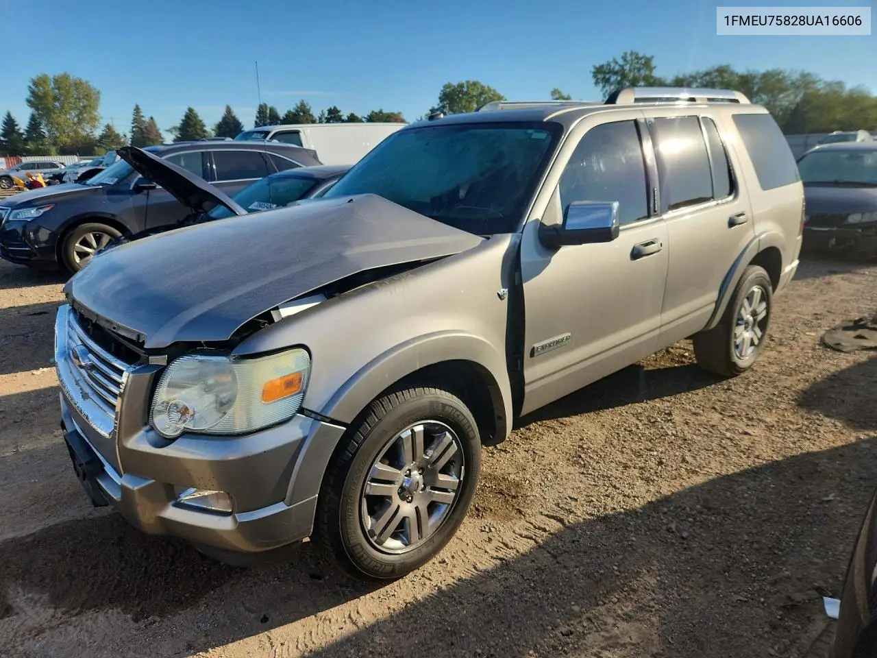 FORD EXPLORER 2008, VIN 1FMEU75828UA16606
