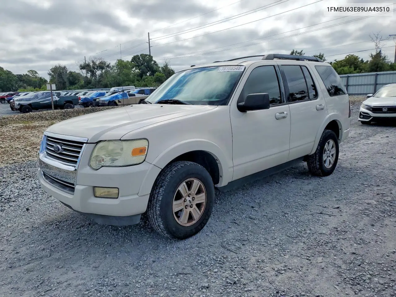 FORD EXPLORER 2009, VIN 1FMEU63E89UA43510