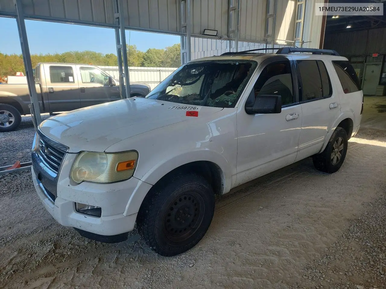 FORD EXPLORER 2009, VIN 1FMEU73E29UA20584