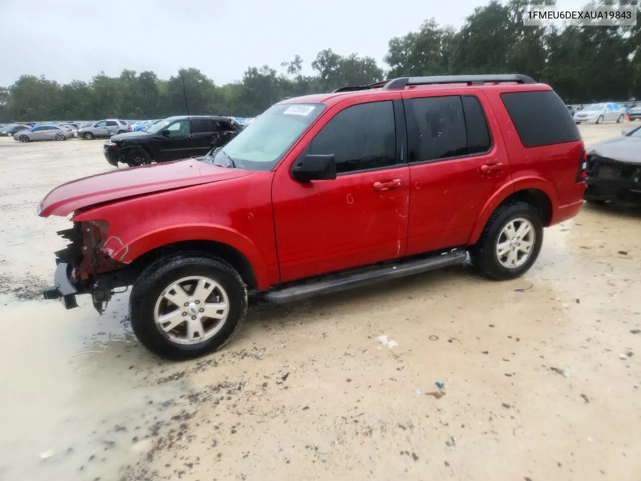FORD EXPLORER 2010, VIN 1FMEU6DEXAUA19843