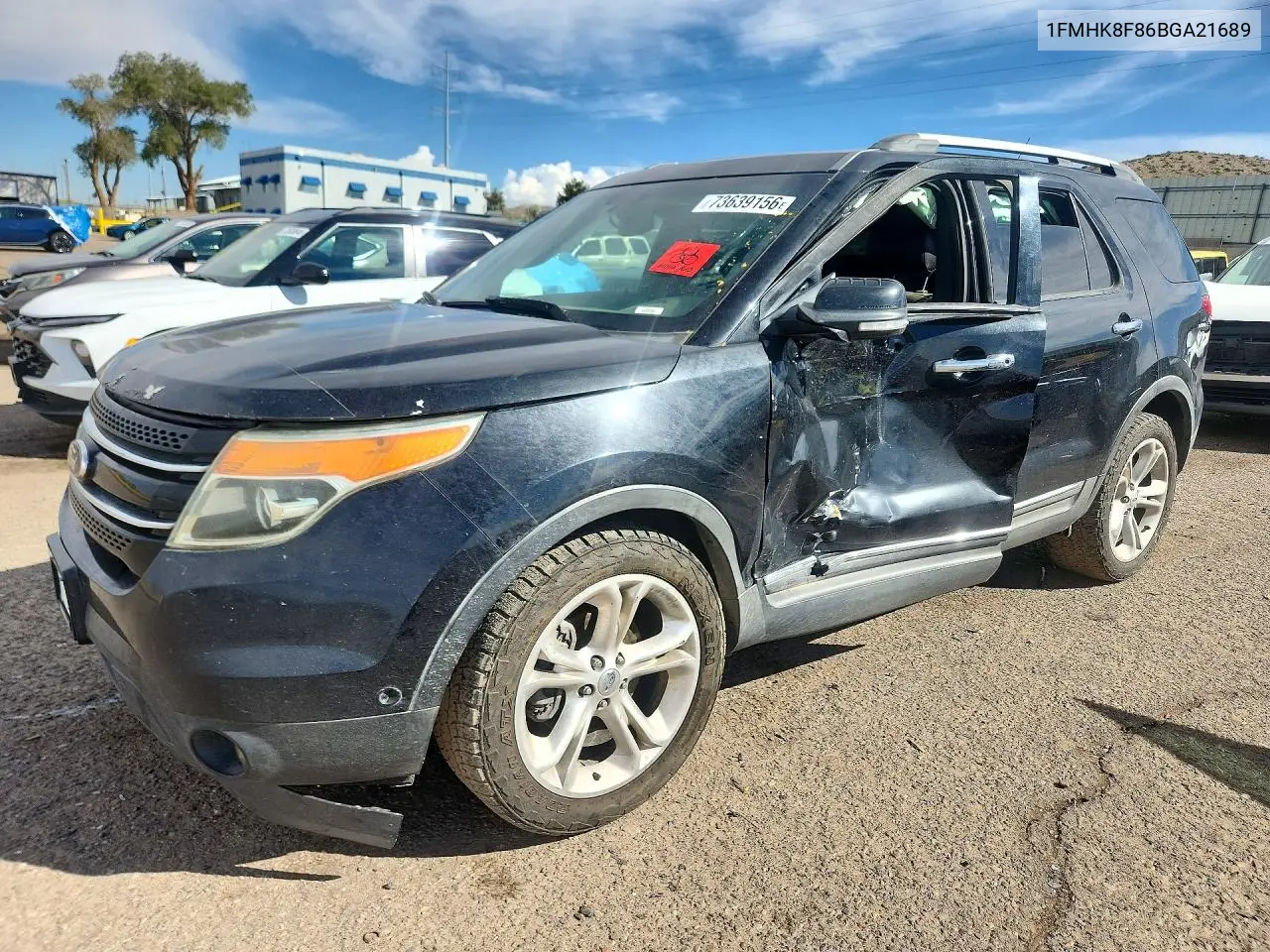 FORD EXPLORER 2011, VIN 1FMHK8F86BGA21689
