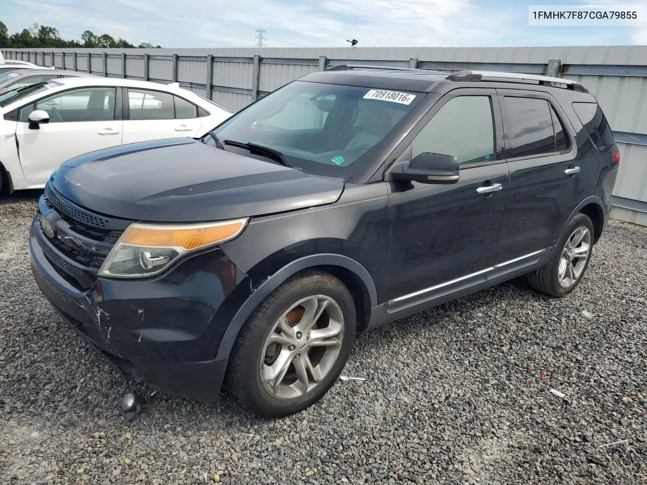 FORD EXPLORER 2012, VIN 1FMHK7F87CGA79855