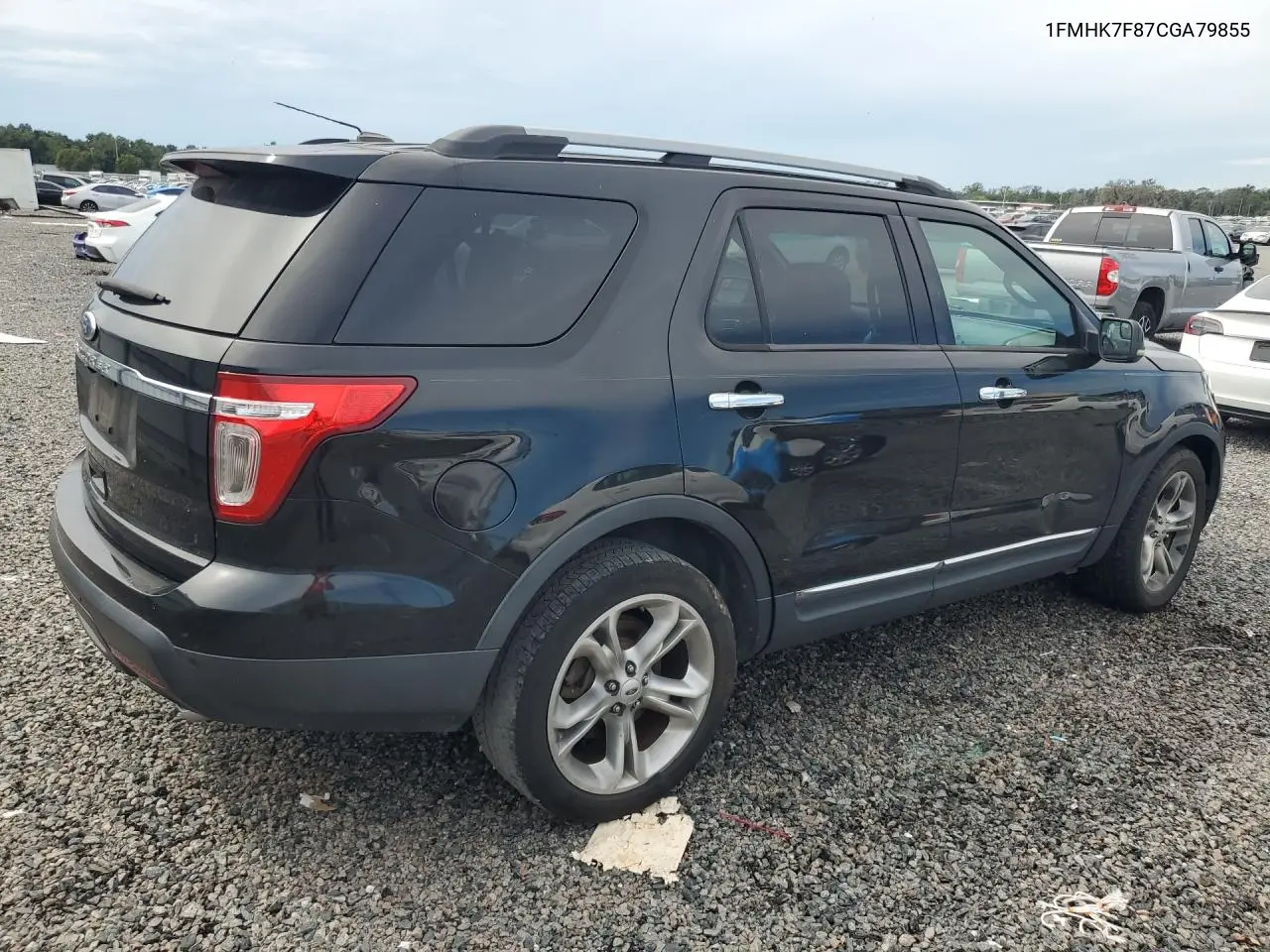 2012 FORD EXPLORER VIN 1FMHK7F87CGA79855 — фото 3