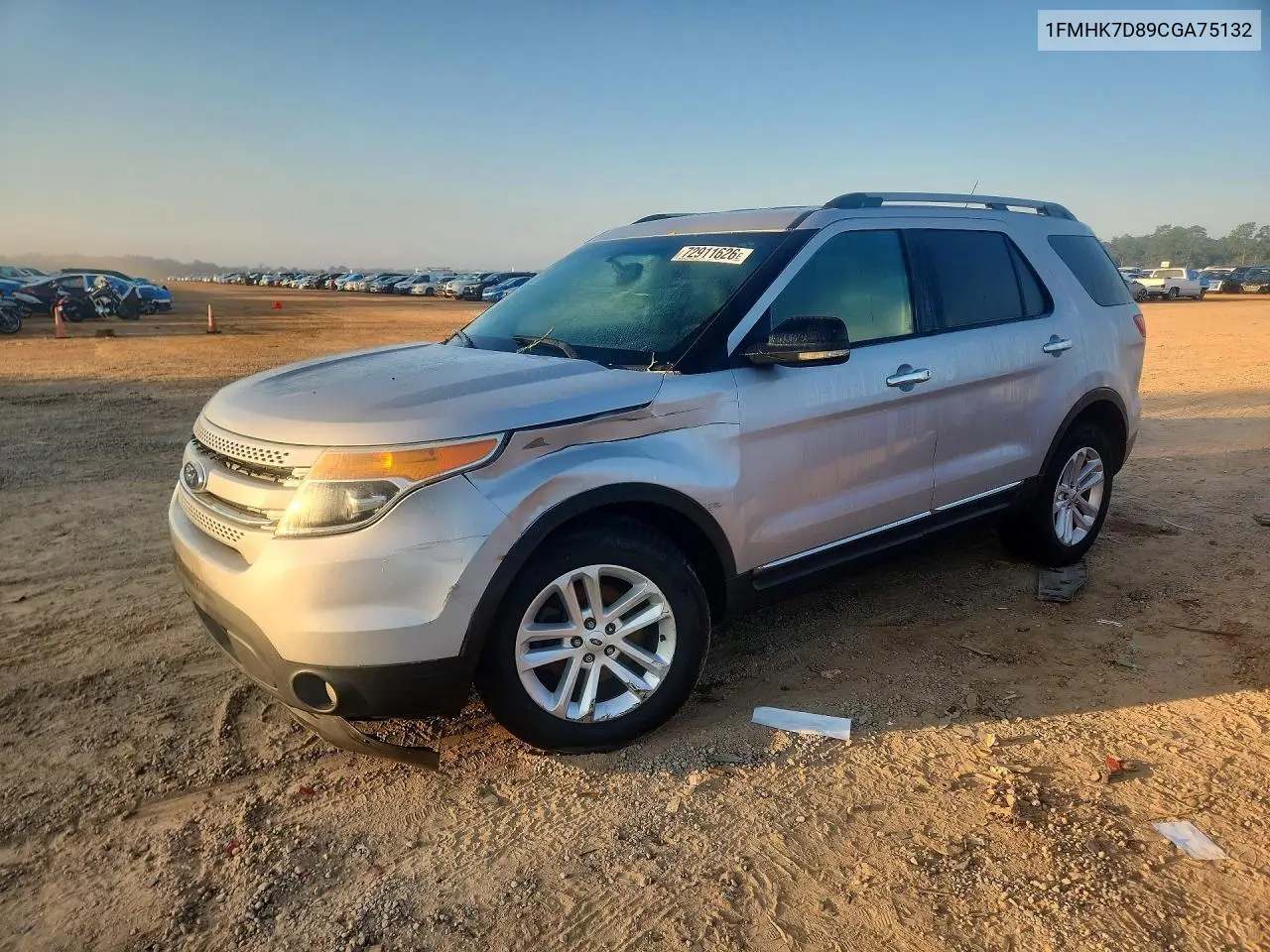 FORD EXPLORER 2012, VIN 1FMHK7D89CGA75132