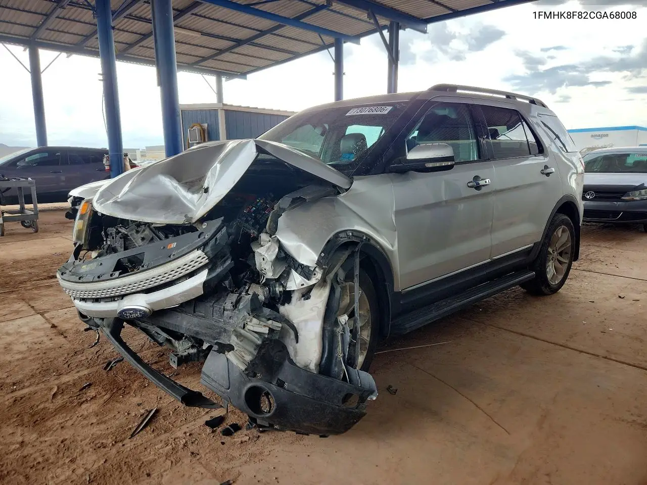 FORD EXPLORER 2012, VIN 1FMHK8F82CGA68008