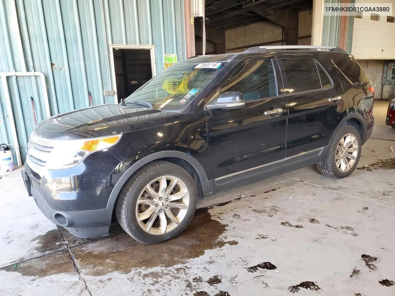 FORD EXPLORER 2012, VIN 1FMHK8D81CGA43880
