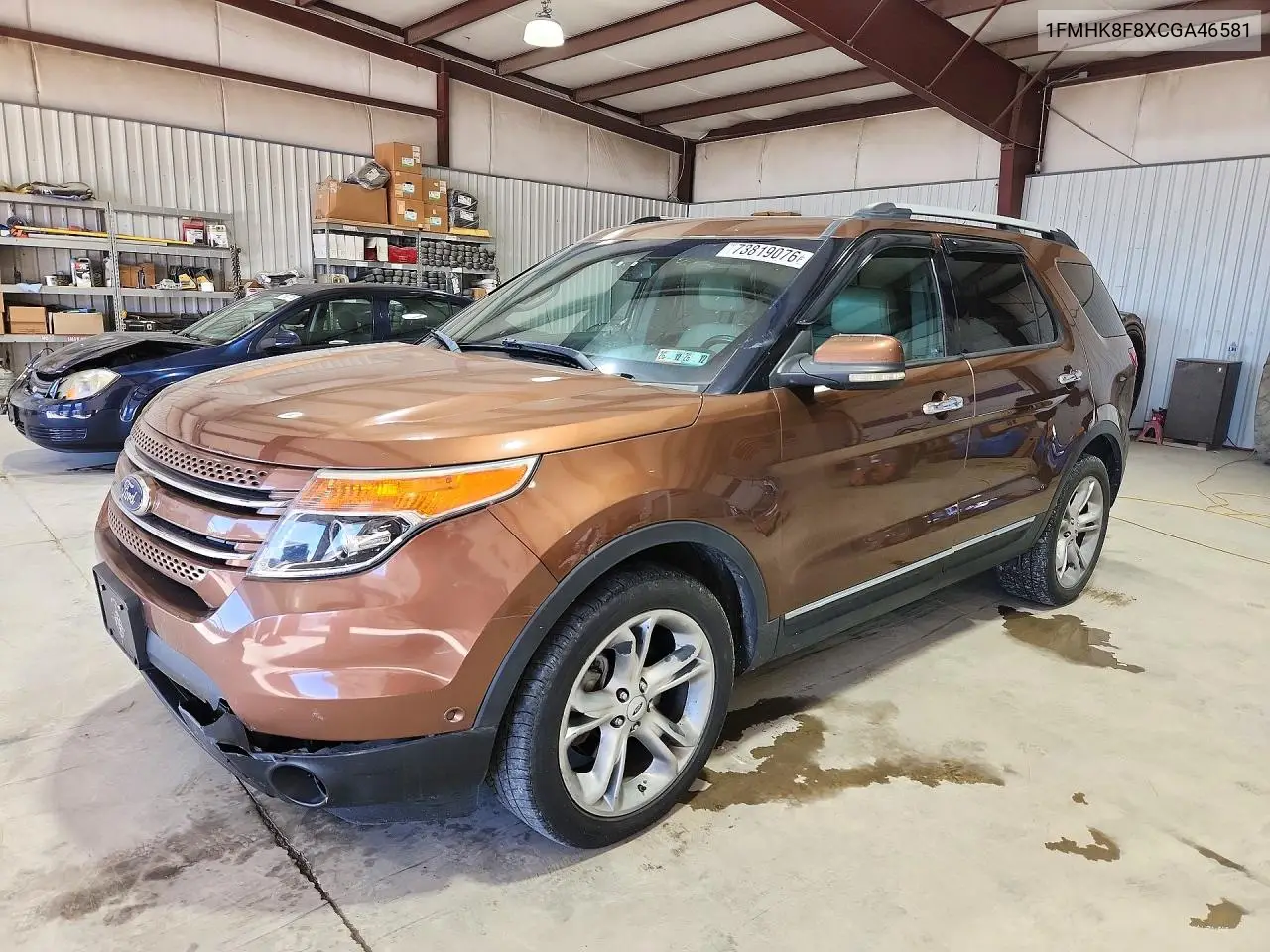FORD EXPLORER 2012, VIN 1FMHK8F8XCGA46581