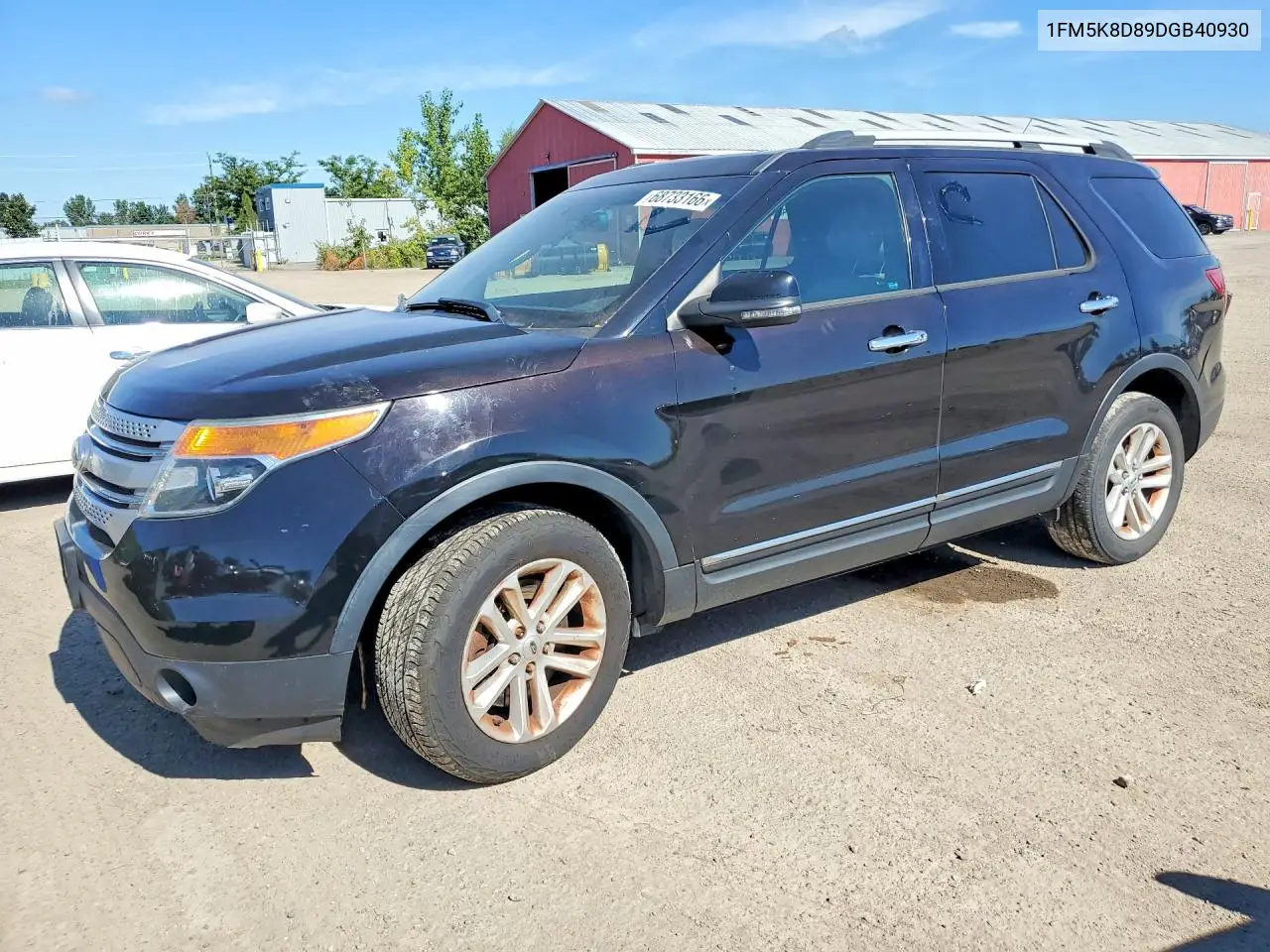 FORD EXPLORER 2013, VIN 1FM5K8D89DGB40930