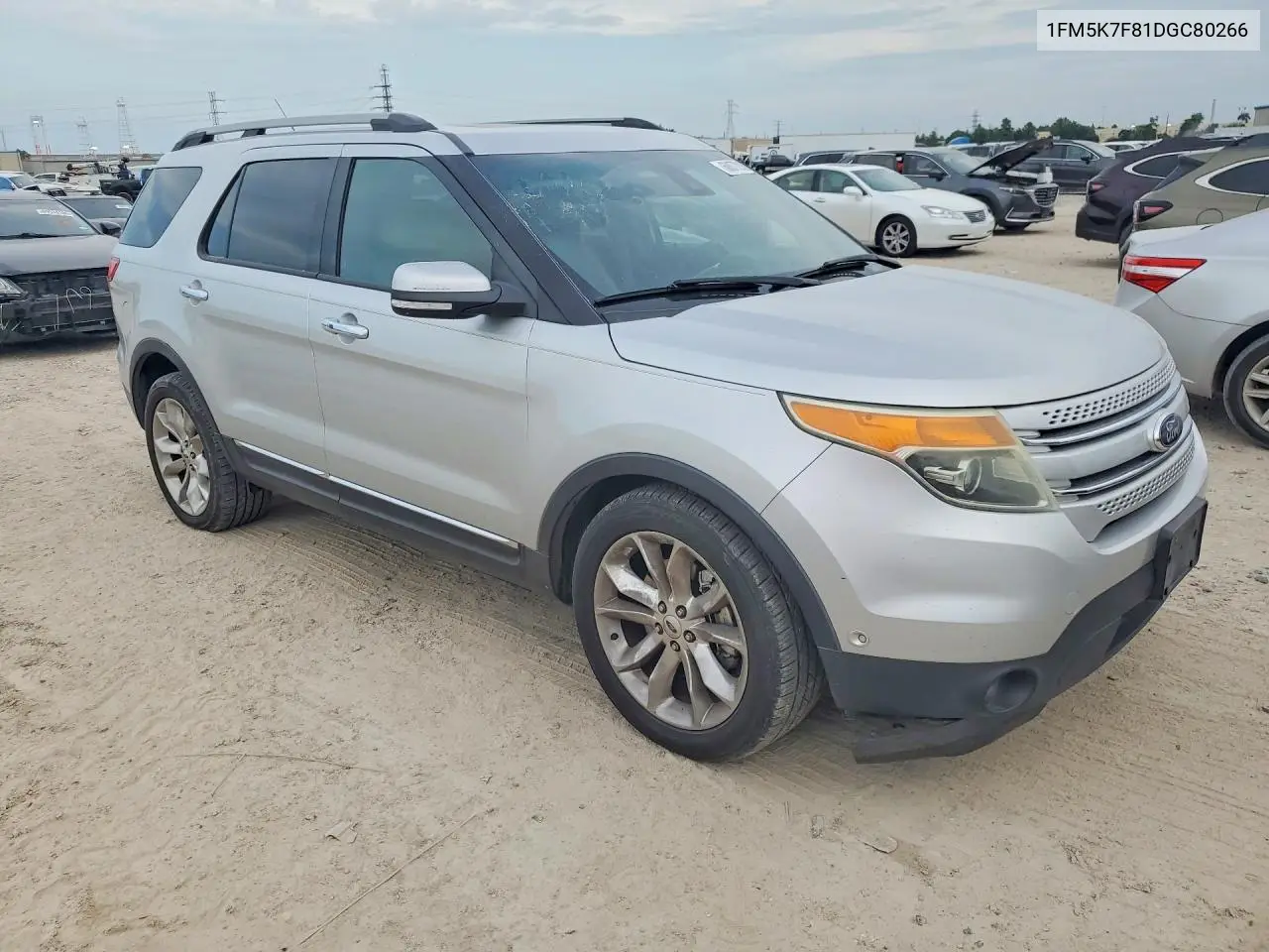 2013 FORD EXPLORER VIN 1FM5K7F81DGC80266 — фото 4