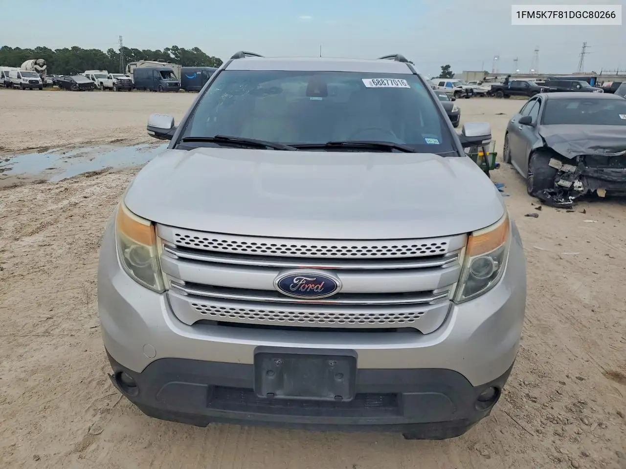 2013 FORD EXPLORER VIN 1FM5K7F81DGC80266 — фото 5