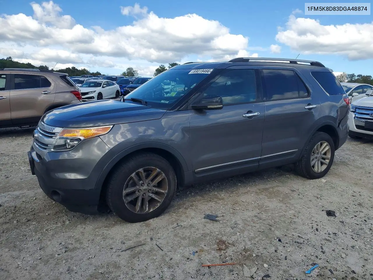 2013 FORD EXPLORER VIN 1FM5K8D83DGA48874 — фото 5
