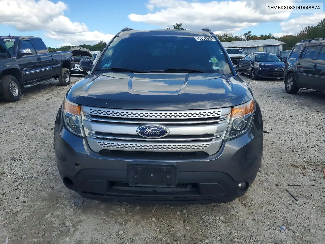 2013 FORD EXPLORER VIN 1FM5K8D83DGA48874 — фото 4