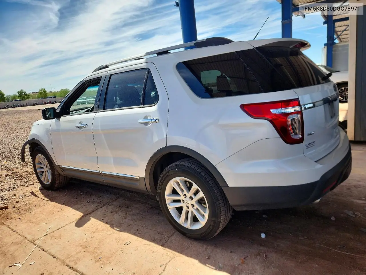 2013 FORD EXPLORER VIN 1FM5K8D80DGC78971 — фото 2
