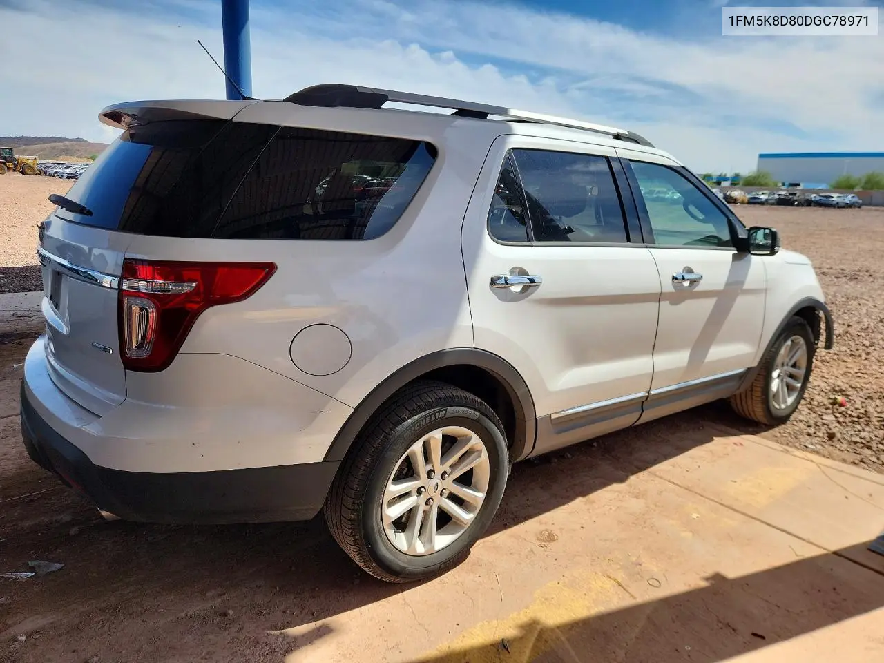 2013 FORD EXPLORER VIN 1FM5K8D80DGC78971 — фото 3