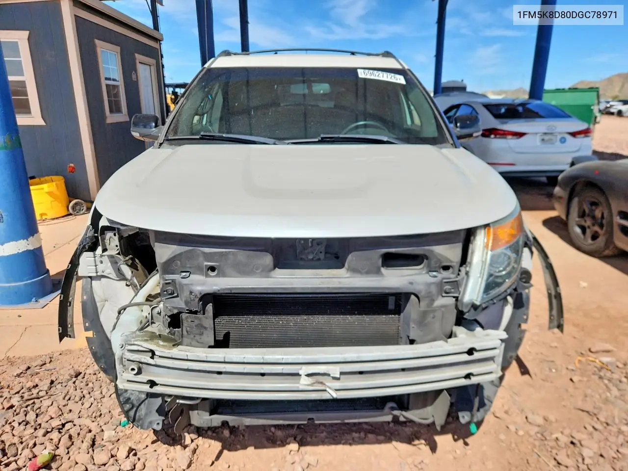 2013 FORD EXPLORER VIN 1FM5K8D80DGC78971 — фото 5