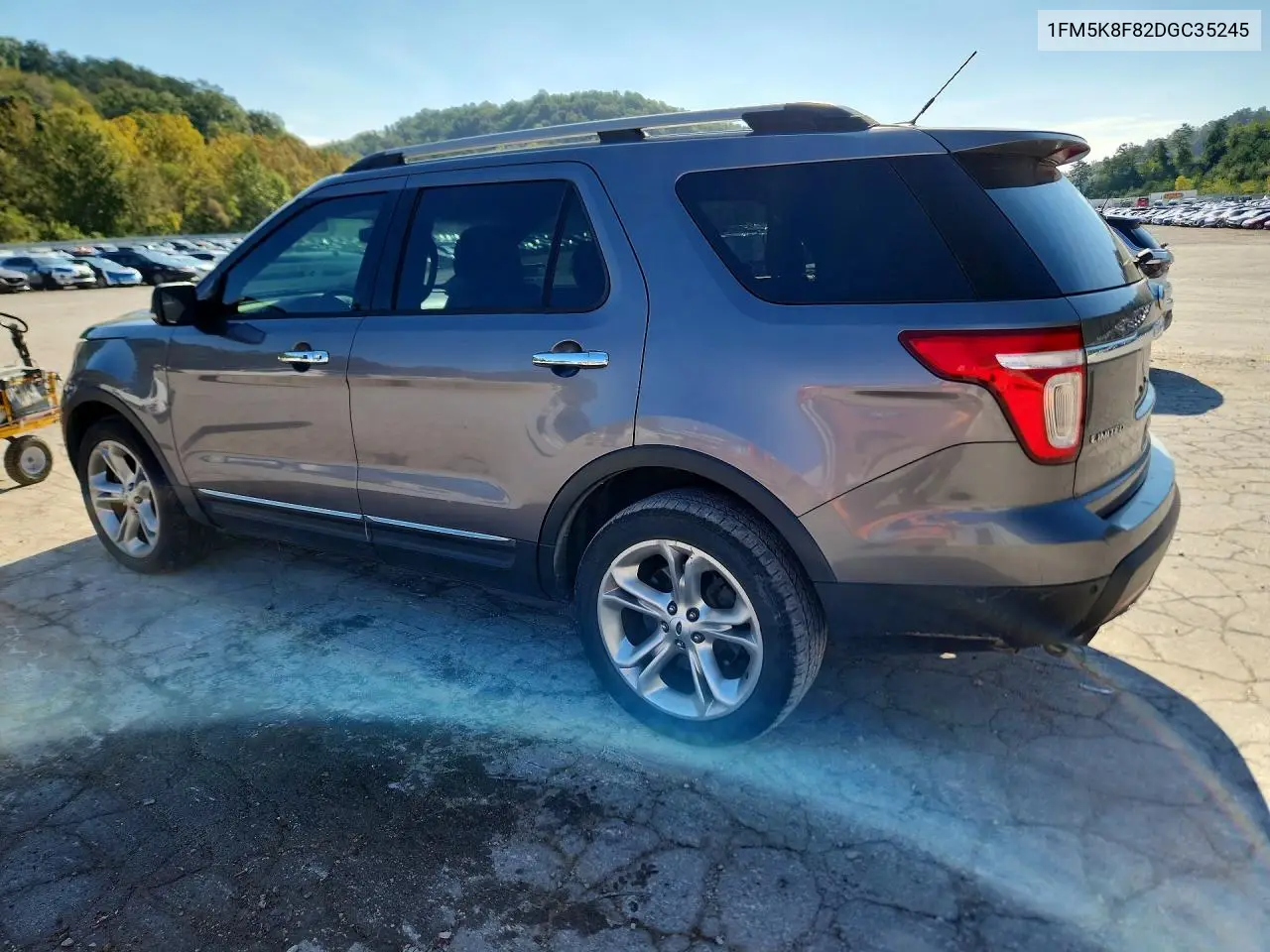 2013 FORD EXPLORER VIN 1FM5K8F82DGC35245 — фото 2