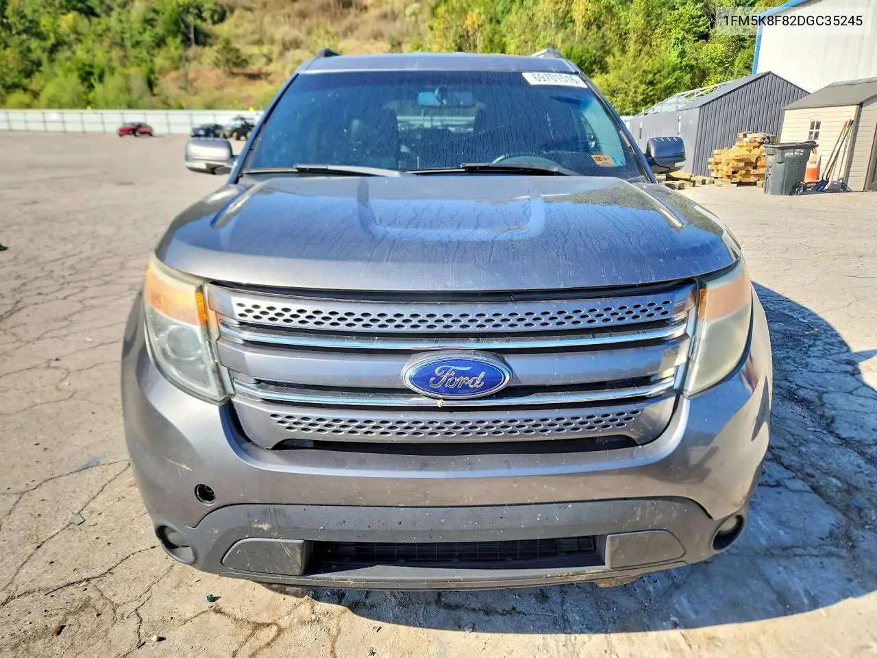 2013 FORD EXPLORER VIN 1FM5K8F82DGC35245 — фото 5