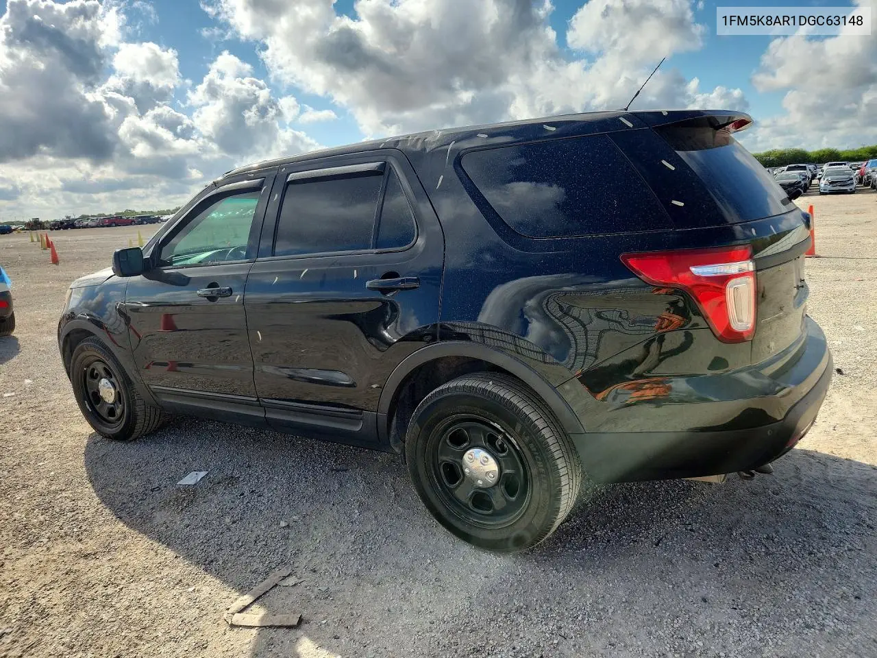 2013 FORD EXPLORER VIN 1FM5K8AR1DGC63148 — фото 2