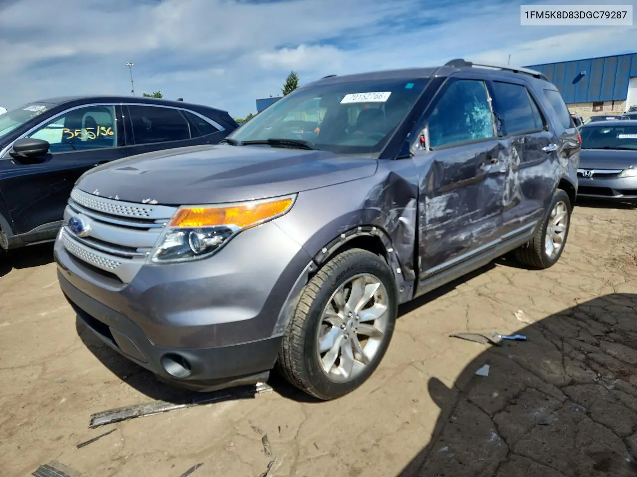 FORD EXPLORER 2013, VIN 1FM5K8D83DGC79287