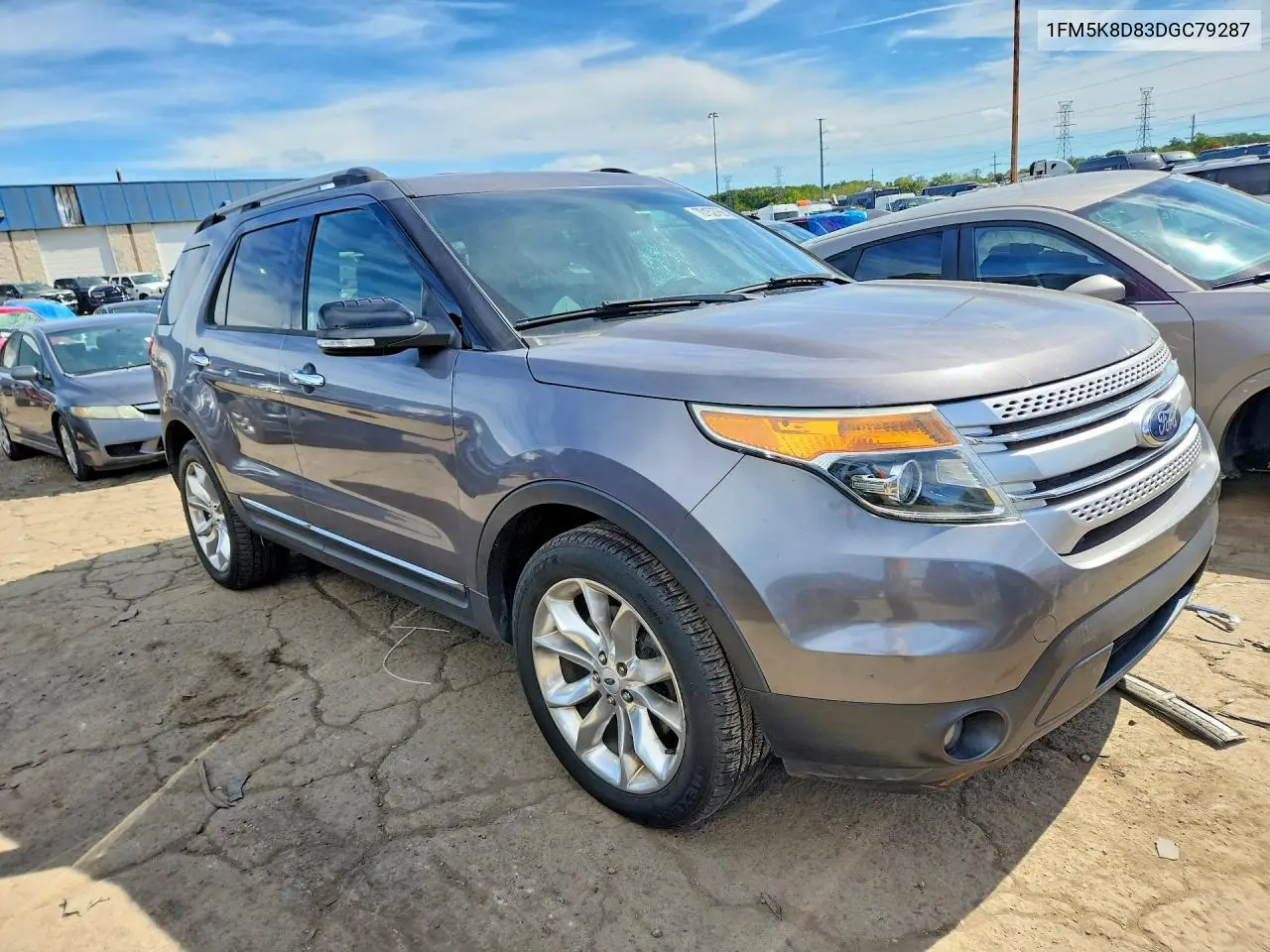 2013 FORD EXPLORER VIN 1FM5K8D83DGC79287 — фото 4