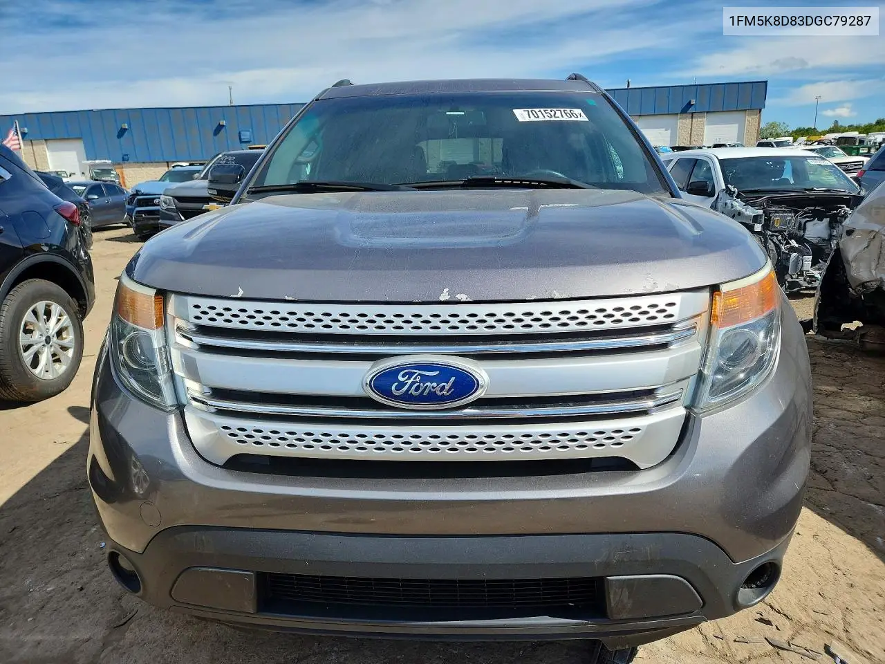 2013 FORD EXPLORER VIN 1FM5K8D83DGC79287 — фото 5