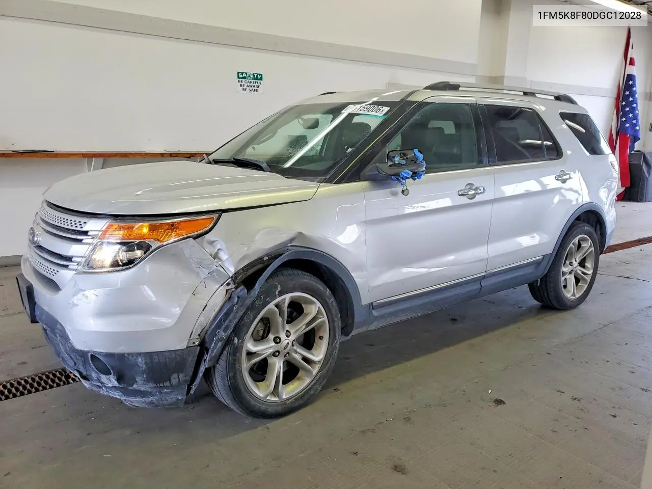 FORD EXPLORER 2013, VIN 1FM5K8F80DGC12028