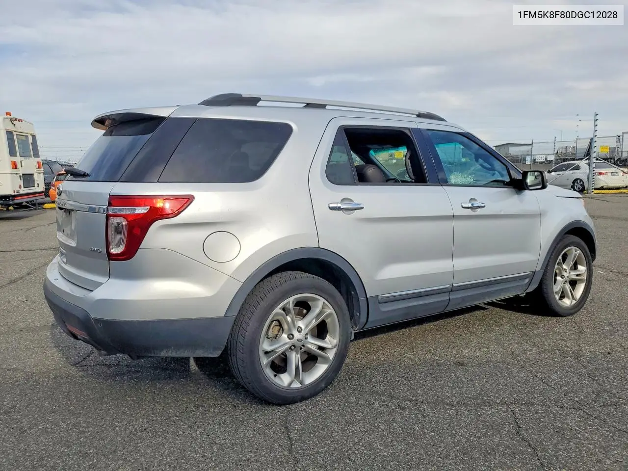 2013 FORD EXPLORER VIN 1FM5K8F80DGC12028 — фото 3
