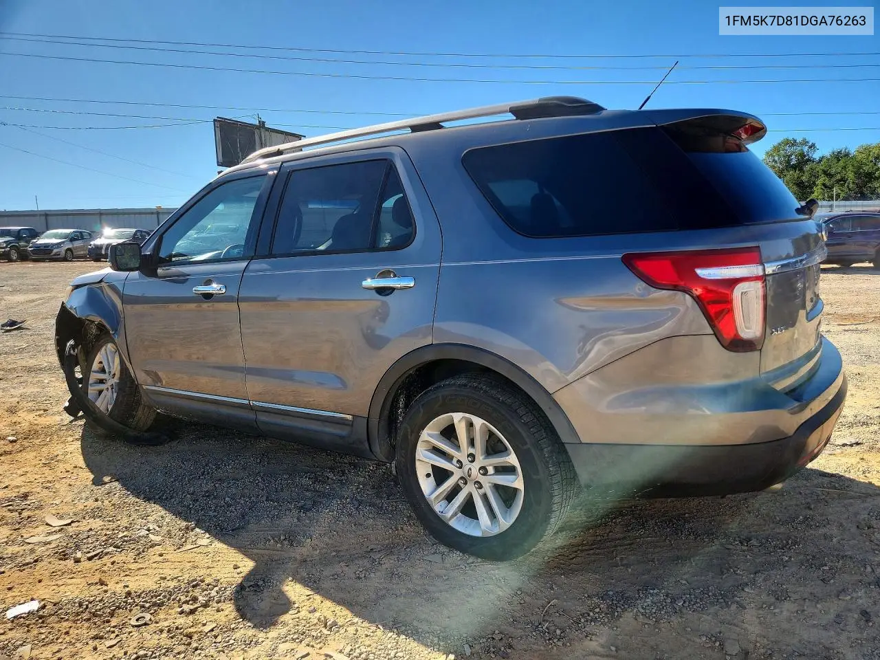 2013 FORD EXPLORER VIN 1FM5K7D81DGA76263 — фото 2