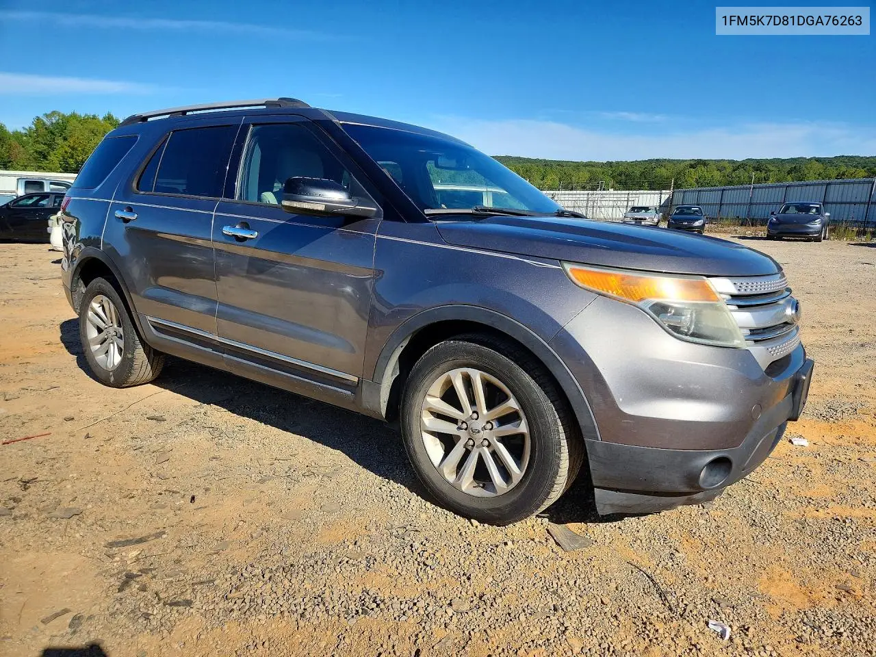 2013 FORD EXPLORER VIN 1FM5K7D81DGA76263 — фото 4