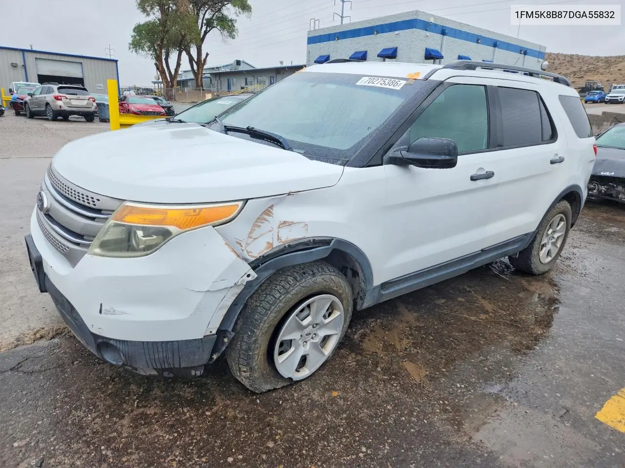 FORD EXPLORER 2013, VIN 1FM5K8B87DGA55832