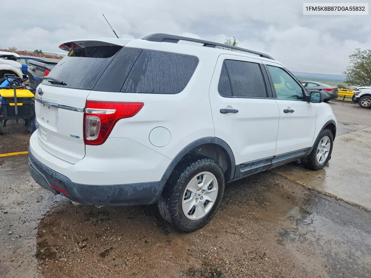 2013 FORD EXPLORER VIN 1FM5K8B87DGA55832 — фото 3