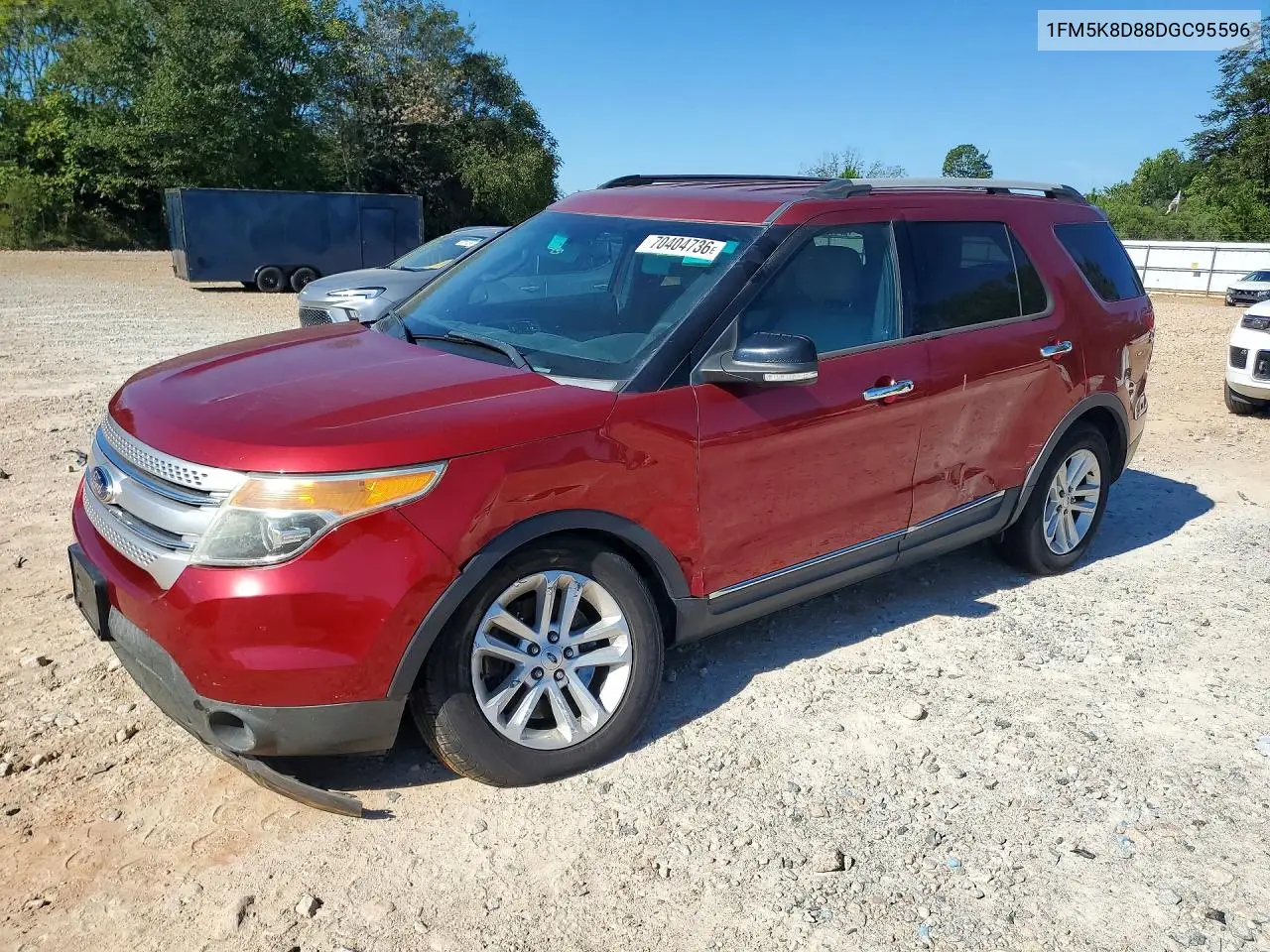 FORD EXPLORER 2013, VIN 1FM5K8D88DGC95596