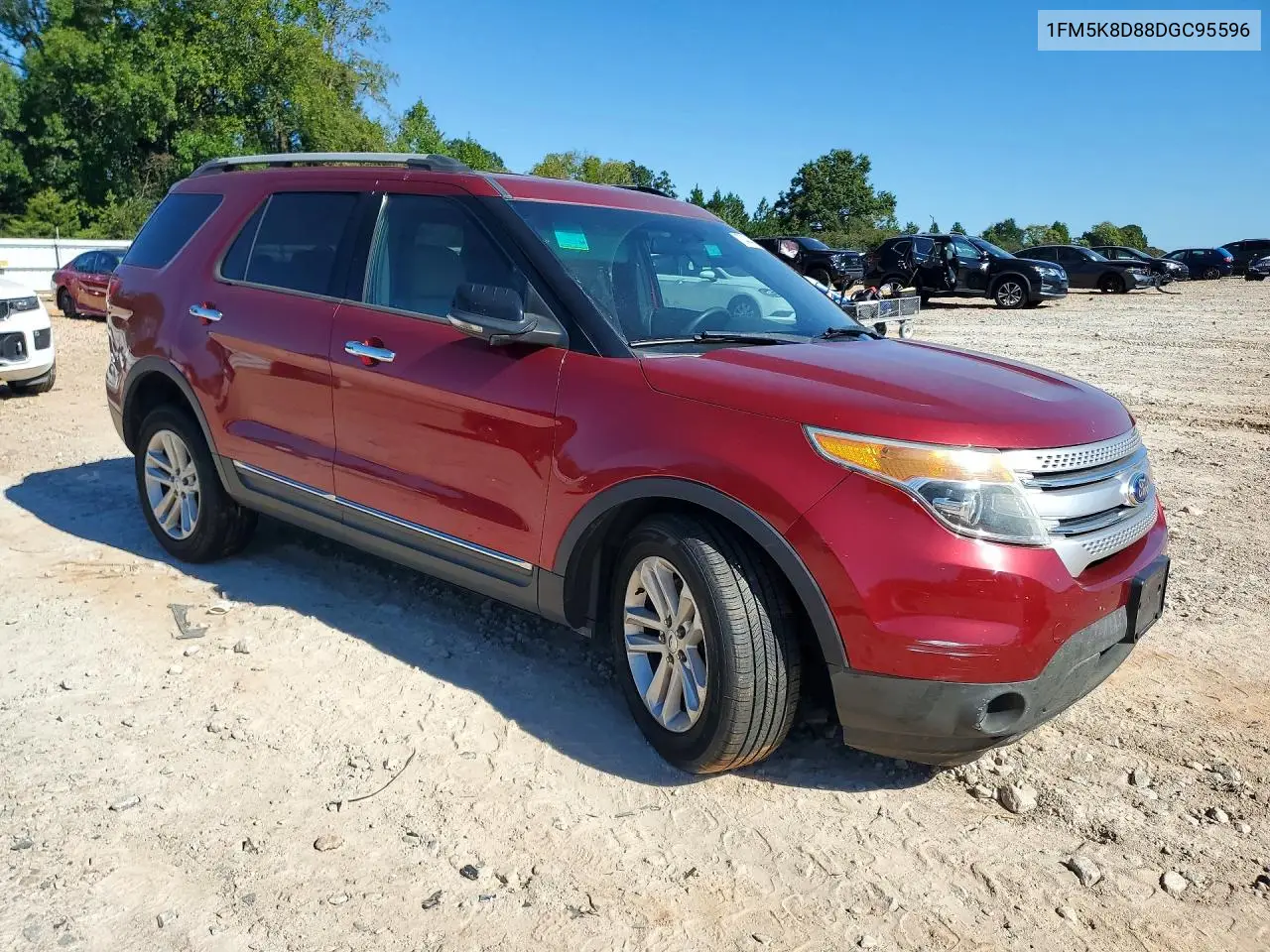 2013 FORD EXPLORER VIN 1FM5K8D88DGC95596 — фото 4