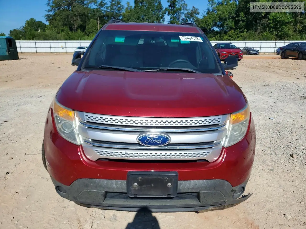 2013 FORD EXPLORER VIN 1FM5K8D88DGC95596 — фото 5