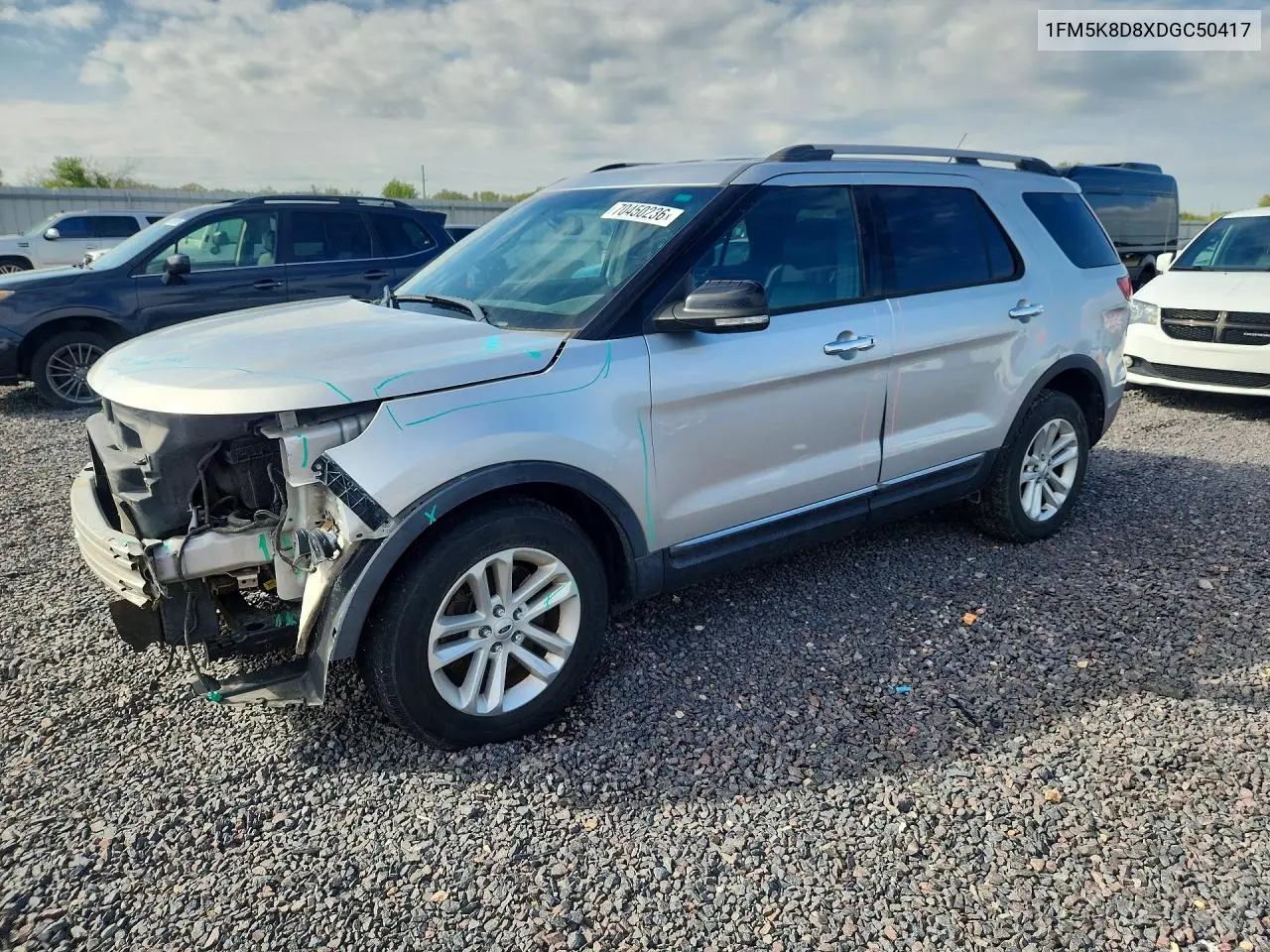 FORD EXPLORER 2013, VIN 1FM5K8D8XDGC50417