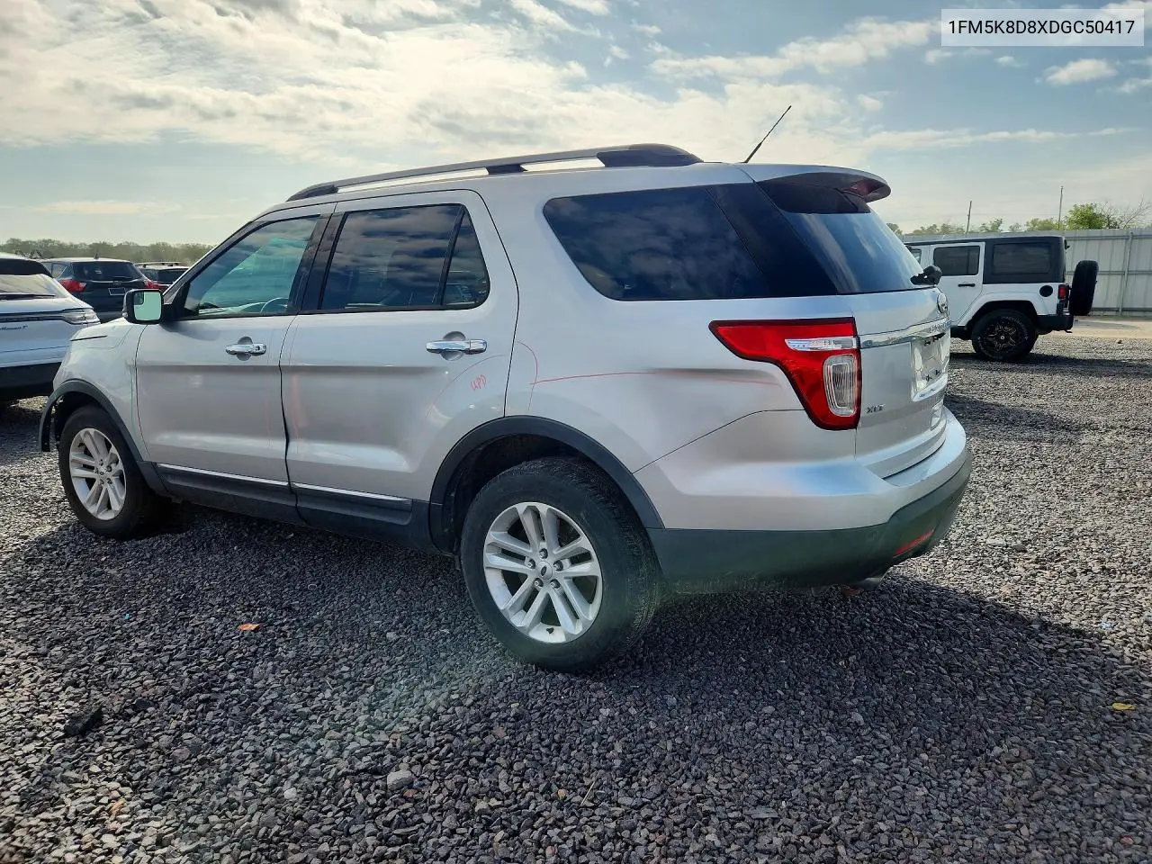 2013 FORD EXPLORER VIN 1FM5K8D8XDGC50417 — фото 2