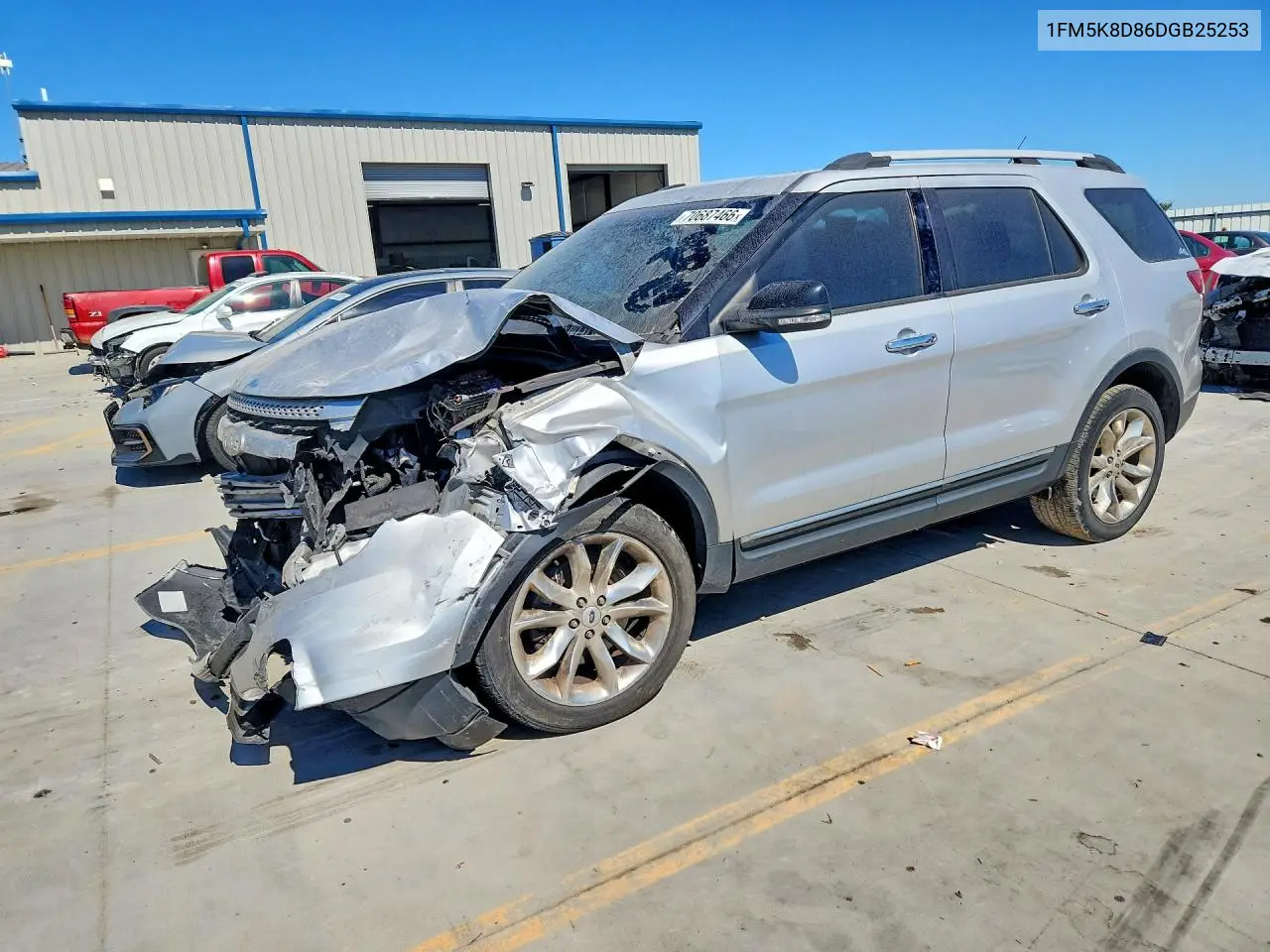 FORD EXPLORER 2013, VIN 1FM5K8D86DGB25253