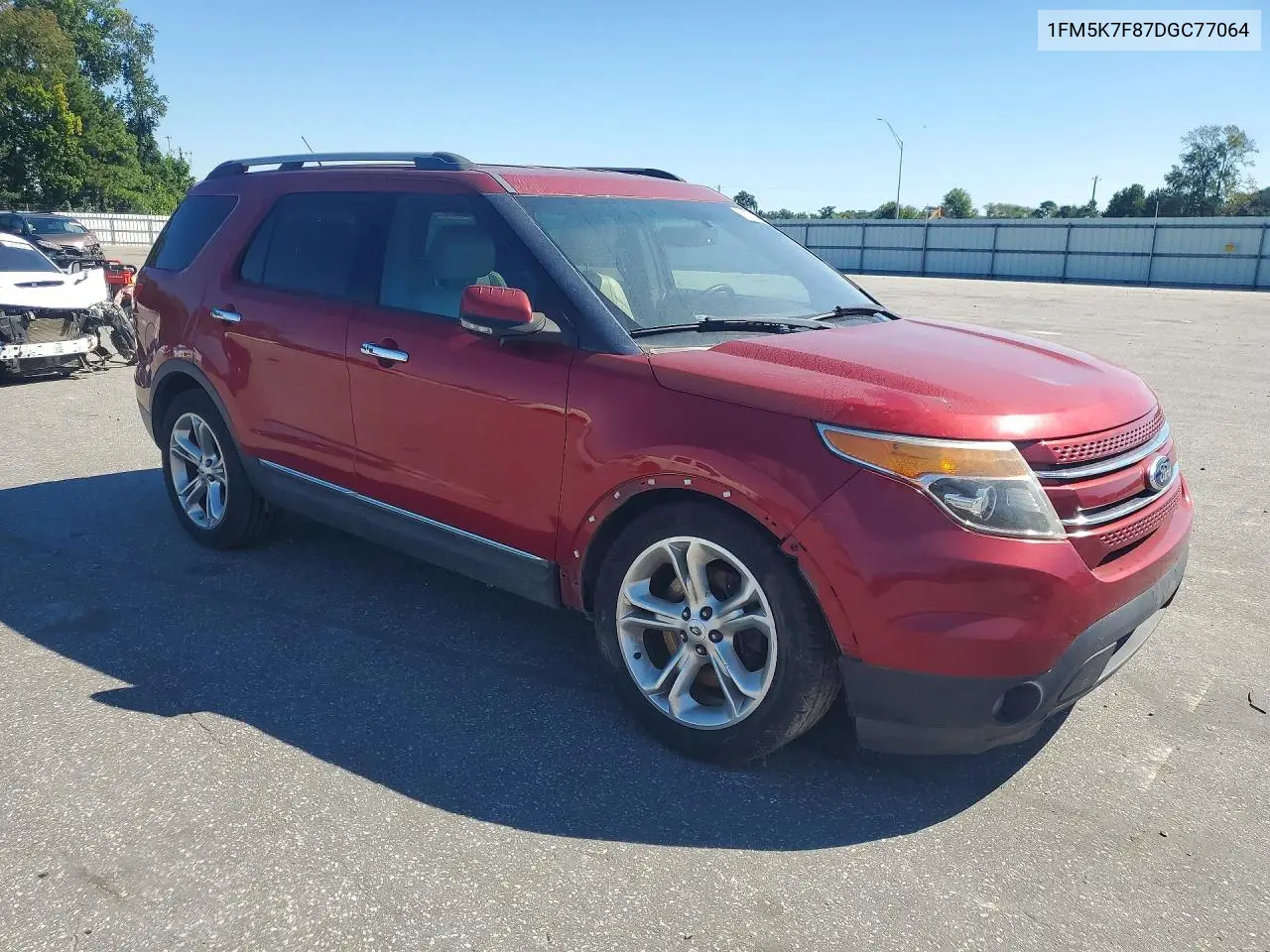 2013 FORD EXPLORER VIN 1FM5K7F87DGC77064 — фото 4