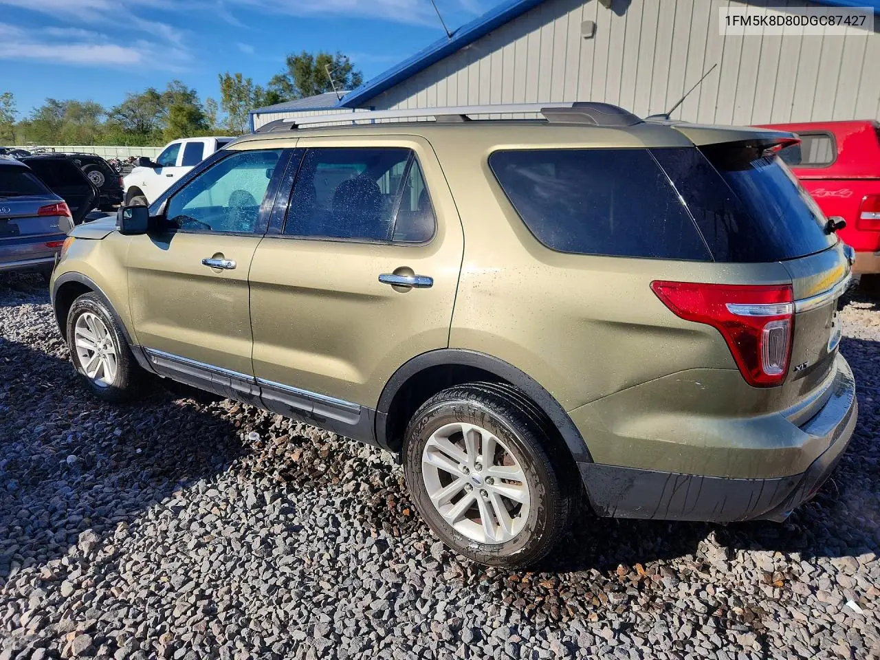 2013 FORD EXPLORER VIN 1FM5K8D80DGC87427 — фото 2