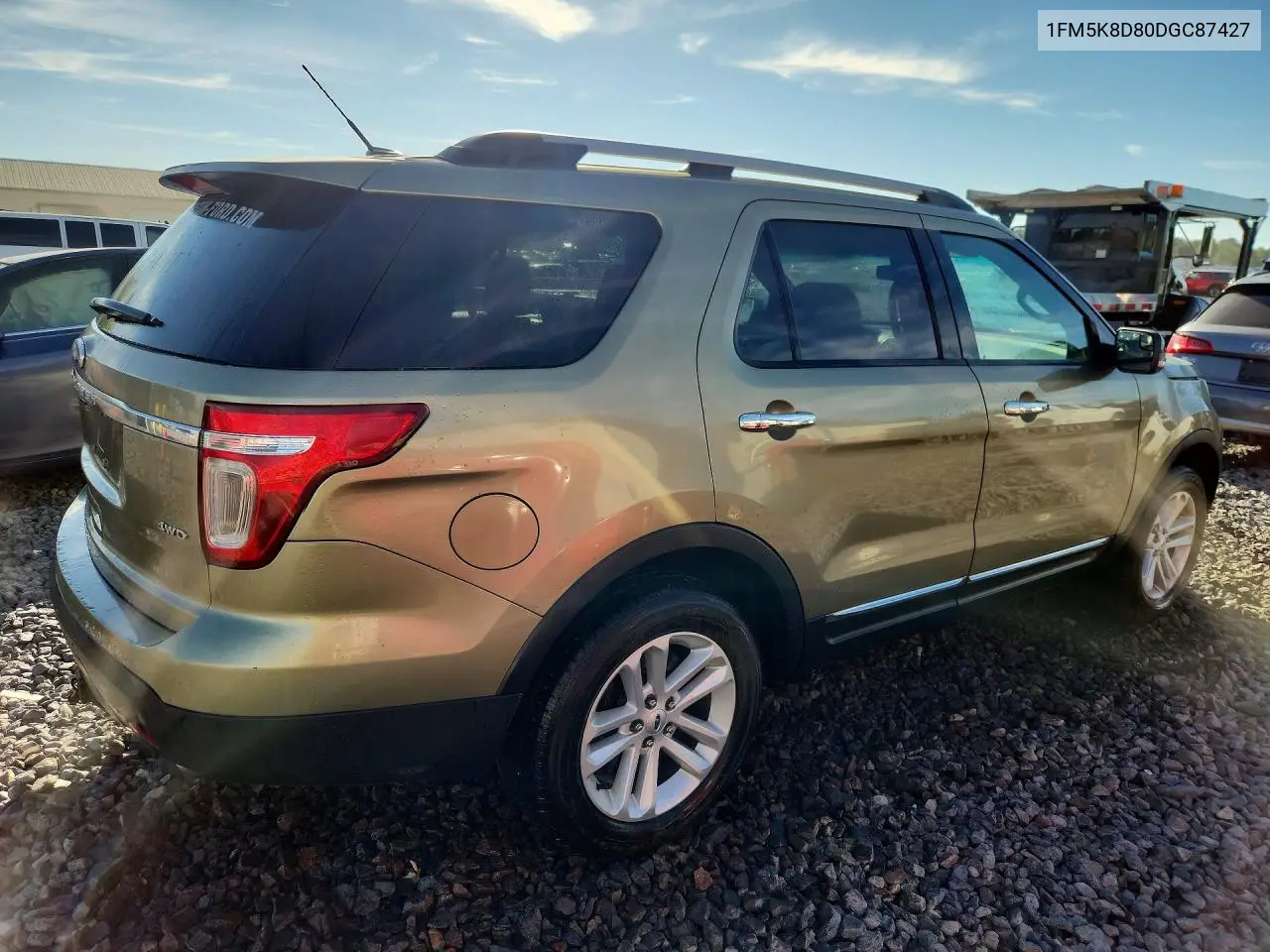 2013 FORD EXPLORER VIN 1FM5K8D80DGC87427 — фото 3