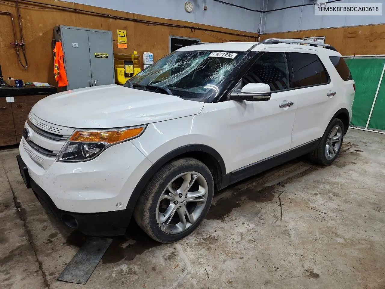 FORD EXPLORER 2013, VIN 1FM5K8F86DGA03618