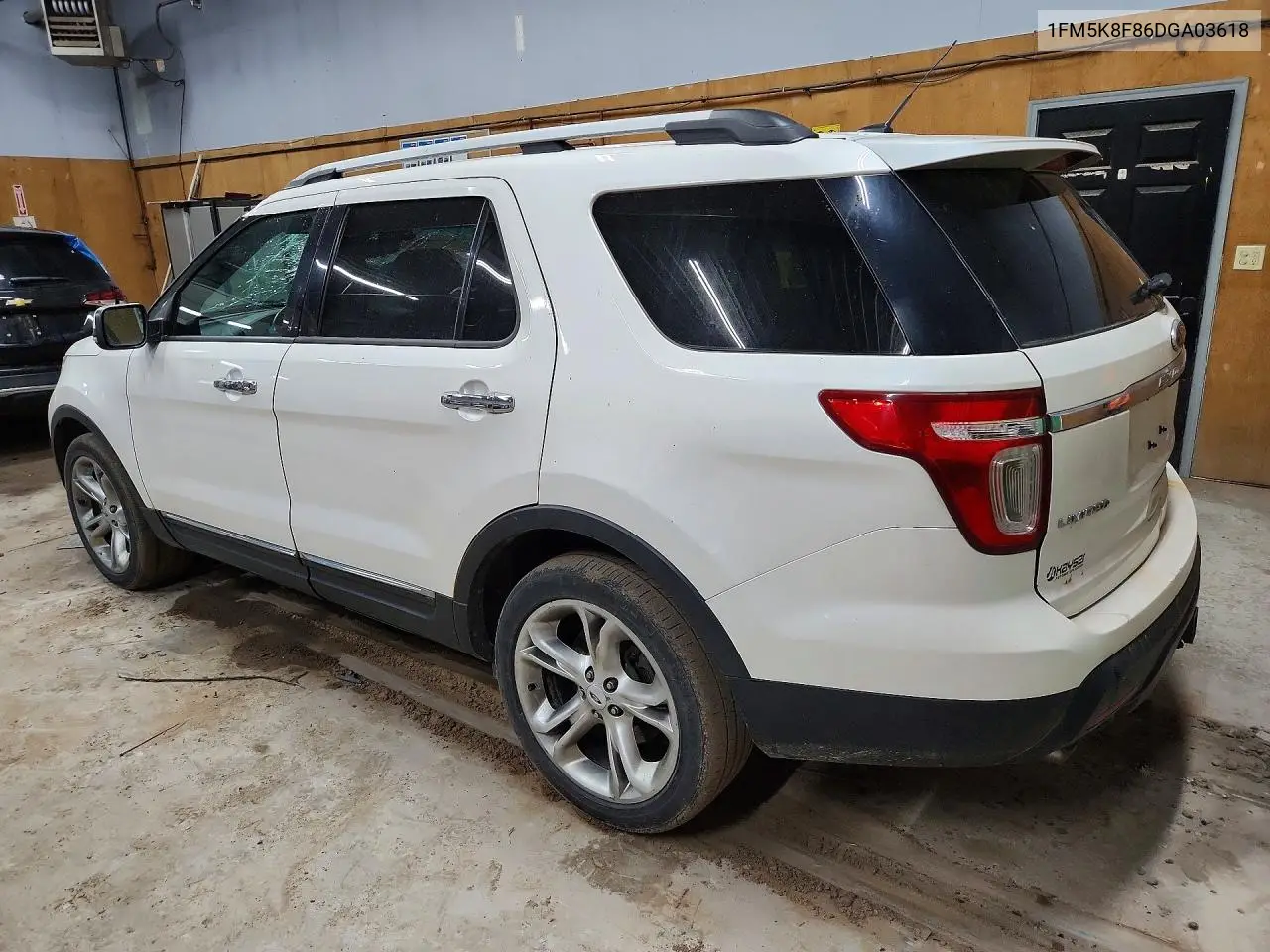 2013 FORD EXPLORER VIN 1FM5K8F86DGA03618 — фото 2