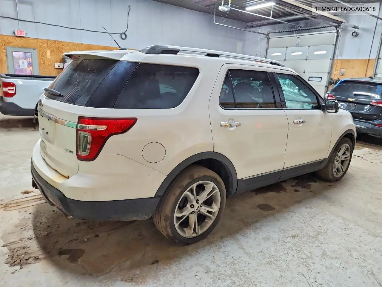 2013 FORD EXPLORER VIN 1FM5K8F86DGA03618 — фото 3