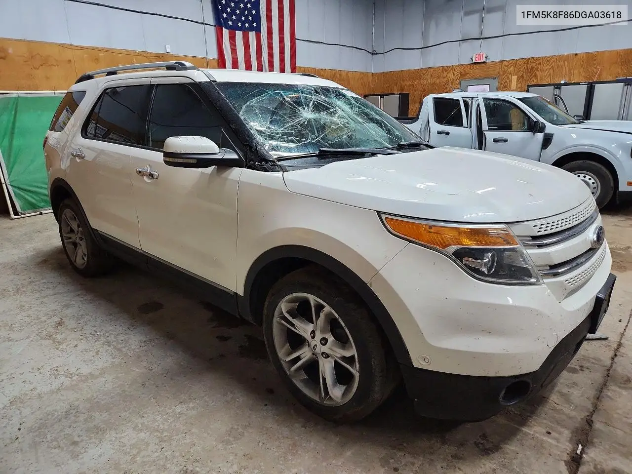 2013 FORD EXPLORER VIN 1FM5K8F86DGA03618 — фото 4