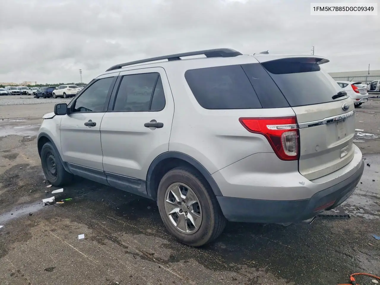 2013 FORD EXPLORER VIN 1FM5K7B85DGC09349 — фото 2