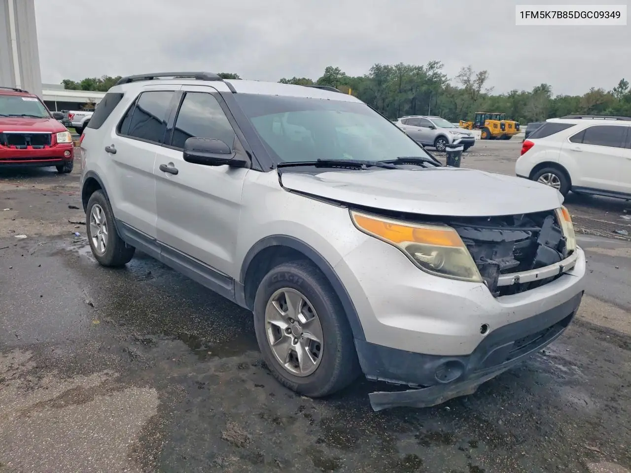 2013 FORD EXPLORER VIN 1FM5K7B85DGC09349 — фото 4