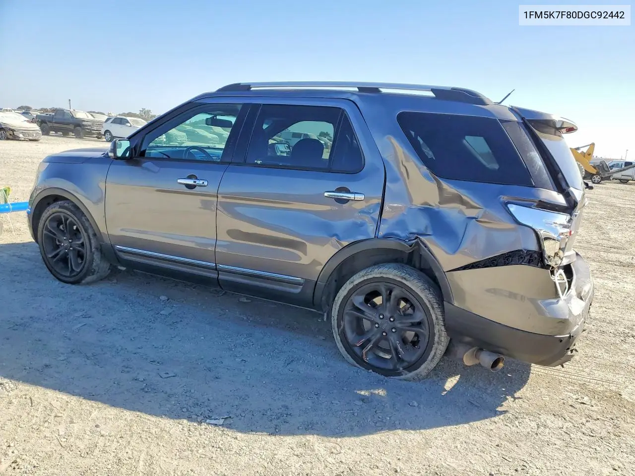 FORD EXPLORER 2013, VIN 1FM5K7F80DGC92442