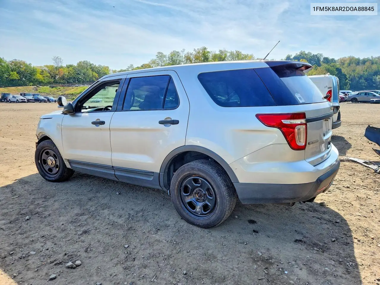 2013 FORD EXPLORER VIN 1FM5K8AR2DGA88845 — фото 2